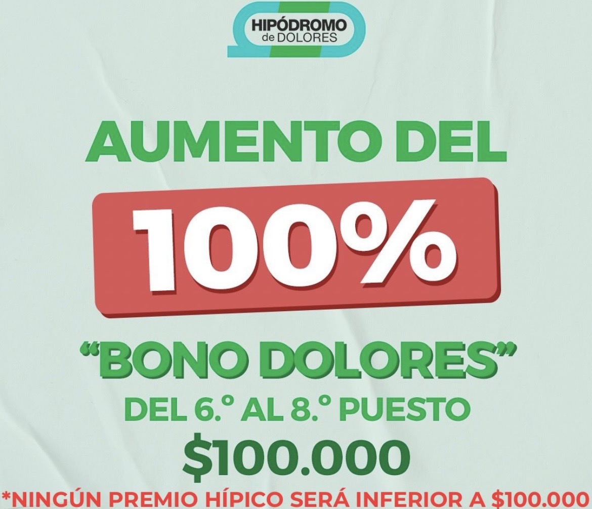 AUMENTO BONO DOLORES 2026 